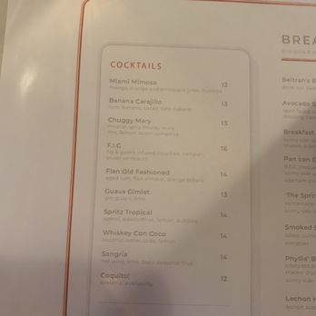 Chug's Diner - Cocktail menu - Cuban Near Me - Miami, Florida Chug's Diner - Cocktail menu - Cuban Near Me - Miami, Florida