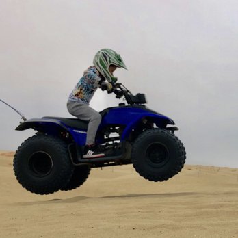 BJ's ATV Rentals - Couldn't believe himself after seeing this photo so proud at eight years old on a grizzly 125 - Motorcycle Dealers Near Me - Oceano, California BJ's ATV Rentals - Couldn't believe himself after seeing this photo so proud at eight years old on a grizzly 125 - Motorcycle Dealers Near Me - Oceano, California
