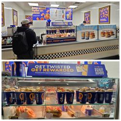 Auntie Anne's - Looks like a late lunch, early dinner to me !!