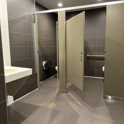 Clean bathrooms. Blower works!