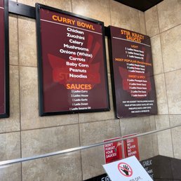 Recipe suggestions for the sauces you can use at the end of the buffet line.