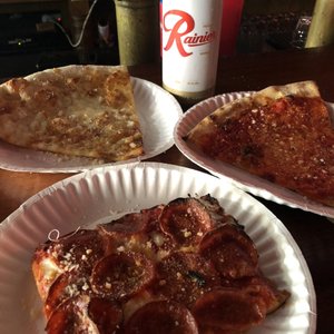 Photo of Dino's Tomato Pie - Seattle, WA, United States. Pizza 'n Beer