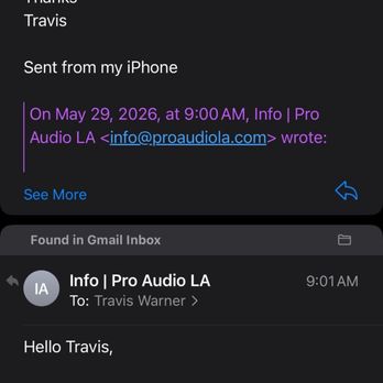 Pro Audio LA - They refuse to send cables - Recording & Rehearsal Studios Near Me - Glendale, California