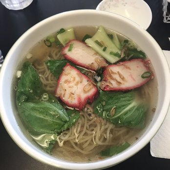 Insomnia - Shrimp Wonton Mein Soup - Coffee & Tea Near Me - Honolulu, Hawaii