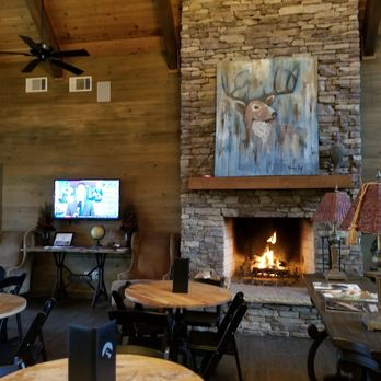 Garland Mountain Grill - Roaring fires on a really chilly Sunday morning. - Breakfast & Brunch Near Me - Waleska, Georgia