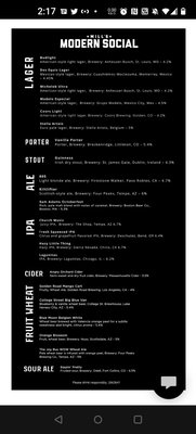 Menu photo 2 Mill's Modern Social Tempe, AZ Menu photo 2 Mill's Modern Social Tempe, AZ