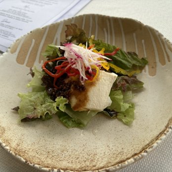 Engawa by Islander Sake Brewery - Tofu salad with spicy soy sauce koji - Japanese Near Me - Waimea, Hawaii Engawa by Islander Sake Brewery - Tofu salad with spicy soy sauce koji - Japanese Near Me - Waimea, Hawaii