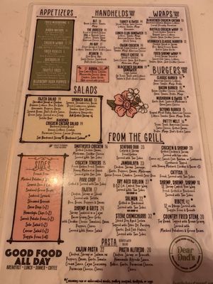 Menu photo 3 Dear Dad’s Greensboro, NC Menu photo 3 Dear Dad’s Greensboro, NC