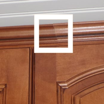 The Home Depot - Crown molding "spliced together" over the range. Still awaiting resolution from Home Depot after kitchen remodel 5 months ago. - Hardware Stores Near Me - Placerville, California The Home Depot - Crown molding "spliced together" over the range. Still awaiting resolution from Home Depot after kitchen remodel 5 months ago. - Hardware Stores Near Me - Placerville, California