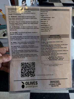 Menu photo 2 Olives Gourmet Grocer Long Beach, CA Menu photo 2 Olives Gourmet Grocer Long Beach, CA