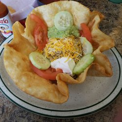 Azteca Grill - Taco salad with chicken