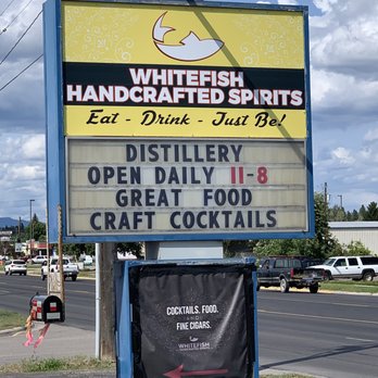 Whitefish Handcrafted Spirits - Outside you might miss it - Desserts Near Me - Kalispell, Montana Whitefish Handcrafted Spirits - Outside you might miss it - Desserts Near Me - Kalispell, Montana