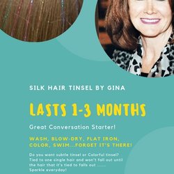 Gina Waldo - Silk Hair Tinsel Expert!