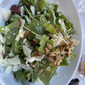 RH Rooftop Restaurant at RH West Palm - Arugula Salad-- the best one I've ever had! Actually ate every bite! - Wine Bars Near Me - West Palm Beach, Florida