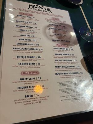 Menu photo 1 Magnolia Village Pub Seattle, WA Menu photo 1 Magnolia Village Pub Seattle, WA