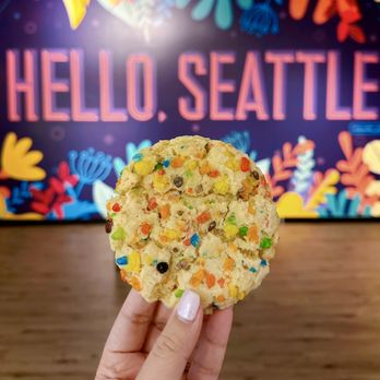 Midnight Cookie - Fruity Pebbles Cookie - Desserts Near Me - Seattle, Washington Midnight Cookie - Fruity Pebbles Cookie - Desserts Near Me - Seattle, Washington