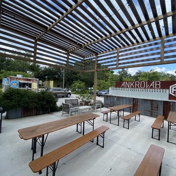 Ankrolab Brewing - Great beer garden outside - Breweries Near Me - Naples, Florida
