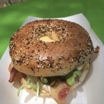 Sunny Shore Up - Breakfast bagel sandwich. Order how you want. - Food Trucks Near Me Sunny Shore Up - Breakfast bagel sandwich. Order how you want. - Food Trucks Near Me
