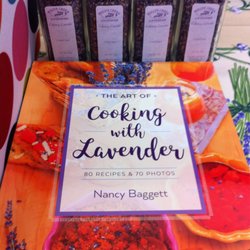 On the Square - Beautiful cookbook and lavender cooking essentials