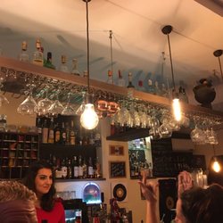 Archeobar - Cool, little bar. It caught my eye, I started to walk in and saw a yelp sticker. Looked it up and yelp confirmed my instincts