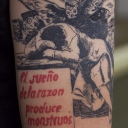 Black Moth Collective Tattoo - Tattoo done by: Hanz Zarate