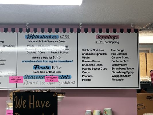 Menu photo 1 Cone Heads Ice Cream St. Augustine, FL