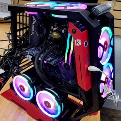 Simplify Simple - Custom gaming computer shop build in progress, new 3090 TI video card soon to be installed.