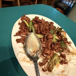 Mongolian Beef Mongolian Beef