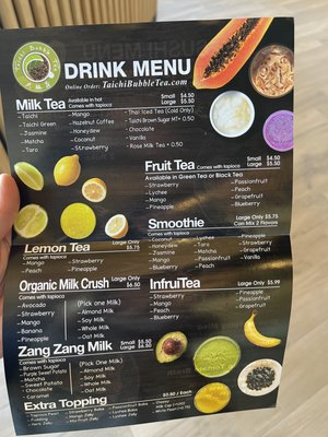Menu photo 1 Tai Chi Bubble Tea Severna Park, MD