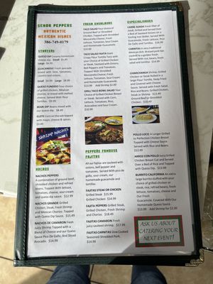 Menu photo 5 Senor Pepper's Tacos y Mariscos Pierson, FL Menu photo 5 Senor Pepper's Tacos y Mariscos Pierson, FL