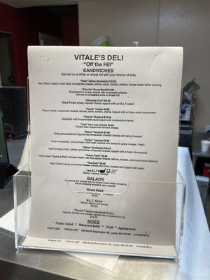 Menu photo 1 Vitale's Deli Saint Louis, MO Menu photo 1 Vitale's Deli Saint Louis, MO