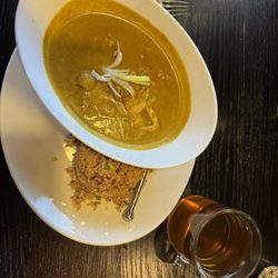 Thipi Thai - Yellow curry with chicken.