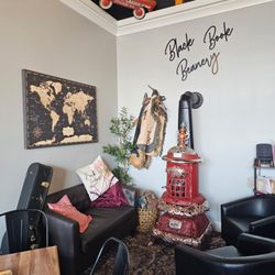 Black Book Beanery - Stumbled on this cute coffee shop. So many options to choose from. The vibe and the hosts were perfect