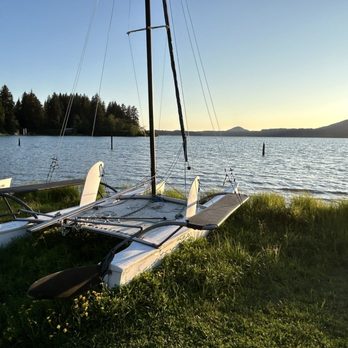 Lake Quinault - Sunset - Lakes Near Me - Quinault, Washington