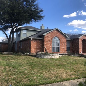 Sequoia Tree Service - Front trees done, now the oak. All the old broken down stone trim to be removed as well. - Tree Services Near Me - Dallas, Texas