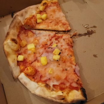 Proto's - Broomfield - Hawaiian four tablespoons of diced pineapple on a $16 medium pie. - Pizza Near Me - Broomfield, Colorado