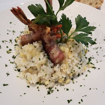 Bistango in Irvine - Bacon wrapped shrimp Risotto - American Near Me - Irvine, California Bistango in Irvine - Bacon wrapped shrimp Risotto - American Near Me - Irvine, California