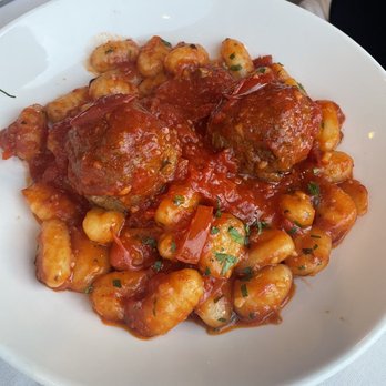 Carlucci's Waterfront - Gnocchi with meatballs - Seafood Near Me - Mount Laurel, New Jersey