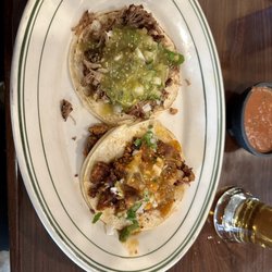 Mi Pueblo - Carnitas and Al Pastore tacos
