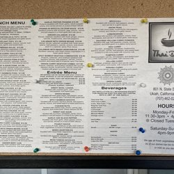 Thai Dish - Menu (8/2023)