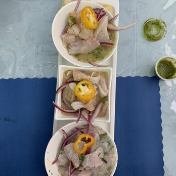 Lamas - Ceviche trio - Mexican Near Me - Half Moon Bay, California Lamas - Ceviche trio - Mexican Near Me - Half Moon Bay, California