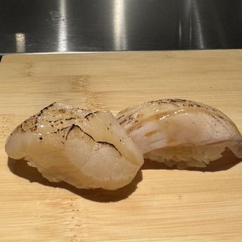 Komé - black cod and hotate nigiri - Sushi Bars Near Me - Dallas, Texas Komé - black cod and hotate nigiri - Sushi Bars Near Me - Dallas, Texas