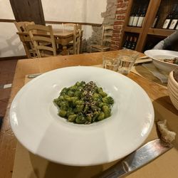 La Vecchia Lira - I wish I could remember the name, I believe it's a pesto gnocchi.