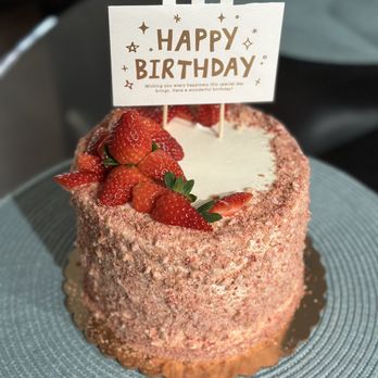 Rose Ave Bakery - Did not come with strawberries. I had to decorate this cake myself. - Bakeries Near Me - Washington, DC, District of Columbia Rose Ave Bakery - Did not come with strawberries. I had to decorate this cake myself. - Bakeries Near Me - Washington, DC, District of Columbia