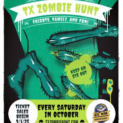 TX Zombie Hunt - Fun for the family. Hunt the undead in October.