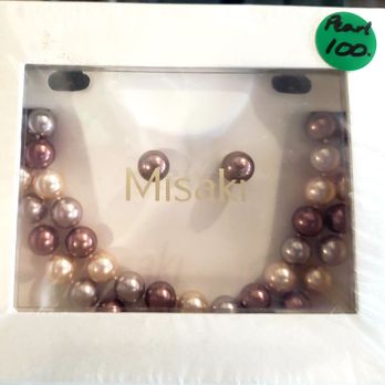 Paws West - Here's an unopened box of a pearl necklace and earrings - Thrift Stores Near Me - Sedona, Arizona