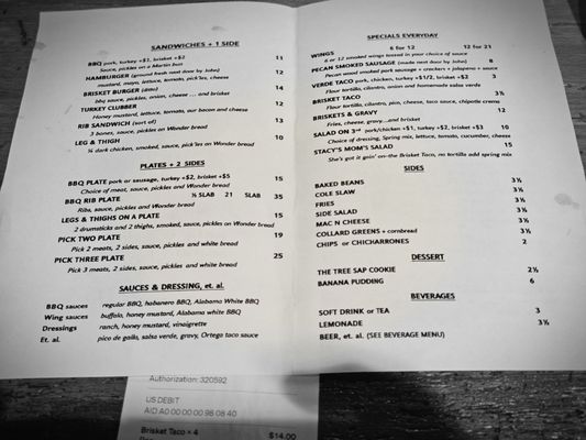 Menu photo 1 Burning Tree Smokehouse Birmingham, AL Menu photo 1 Burning Tree Smokehouse Birmingham, AL