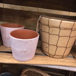 FabULess in Willowstone - Garden pots on a shelf are a wonderful addition to interior decor.