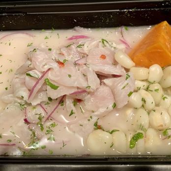 Julius Peruvian Cuisine - Fish ceviche Classico - Seafood Near Me - West Hartford, Connecticut Julius Peruvian Cuisine - Fish ceviche Classico - Seafood Near Me - West Hartford, Connecticut