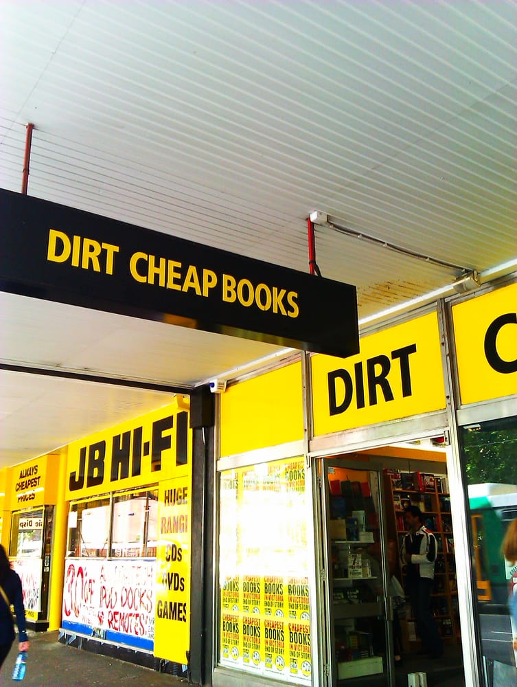 DIRT CHEAP BOOKS 291 Elizabeth St, Melbourne Victoria, Australia